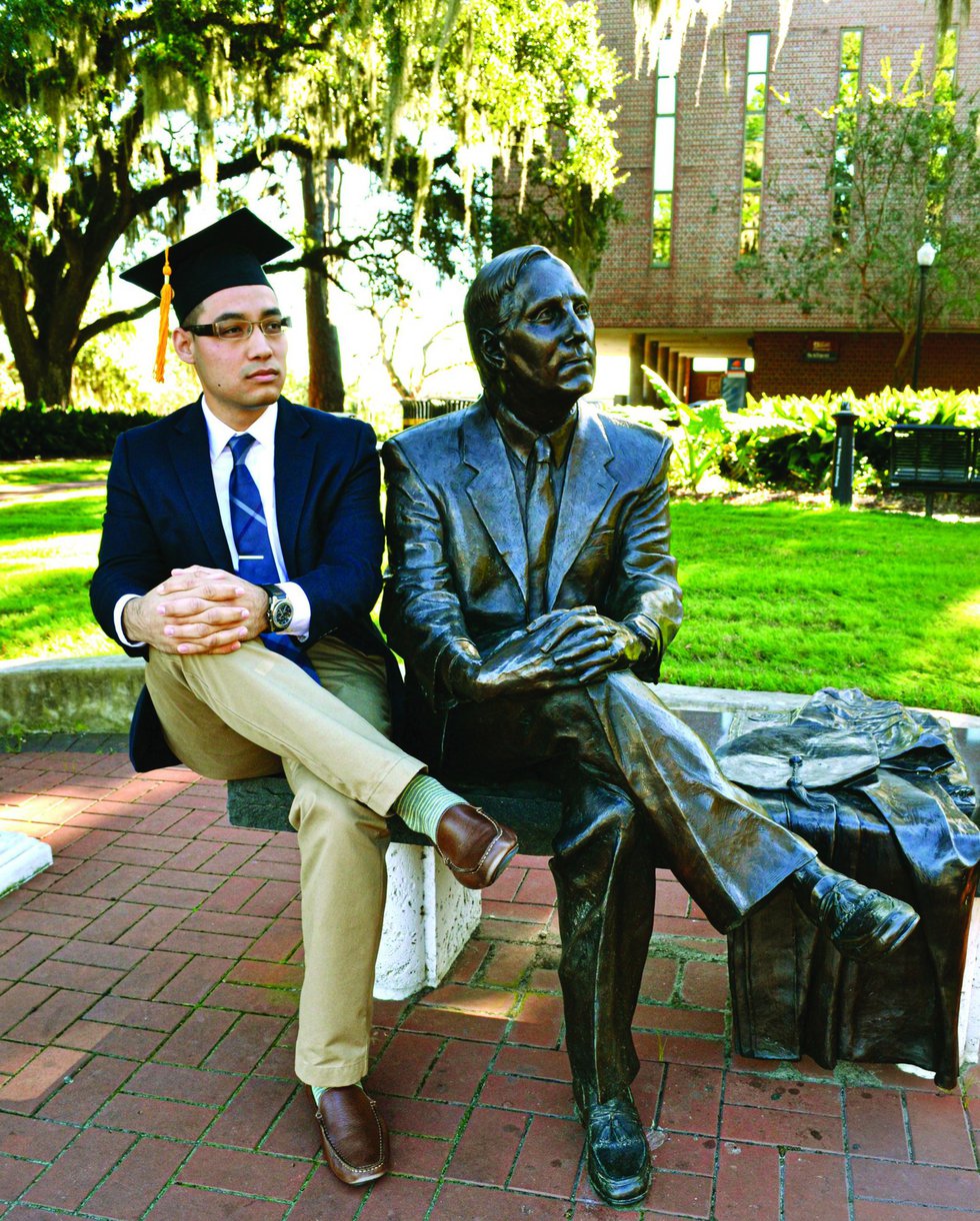 TIF graduate Jesus Abarca at Florida State University