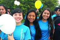 The Immokalee Foundation students - Gijon Diaz, Marilyn &amp; Aida, Cindy