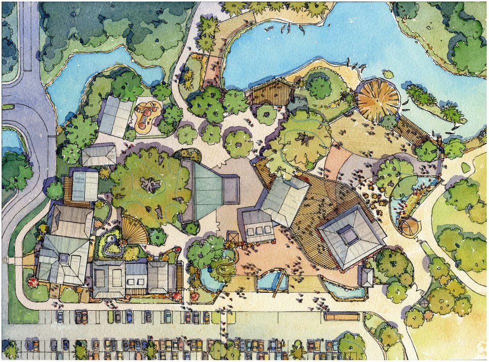 Naples Zoo Aerial Rendering