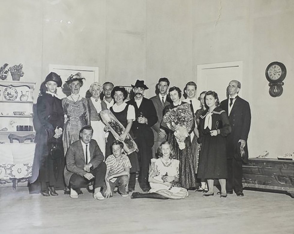 The Naples Players First Performance Cast 1953