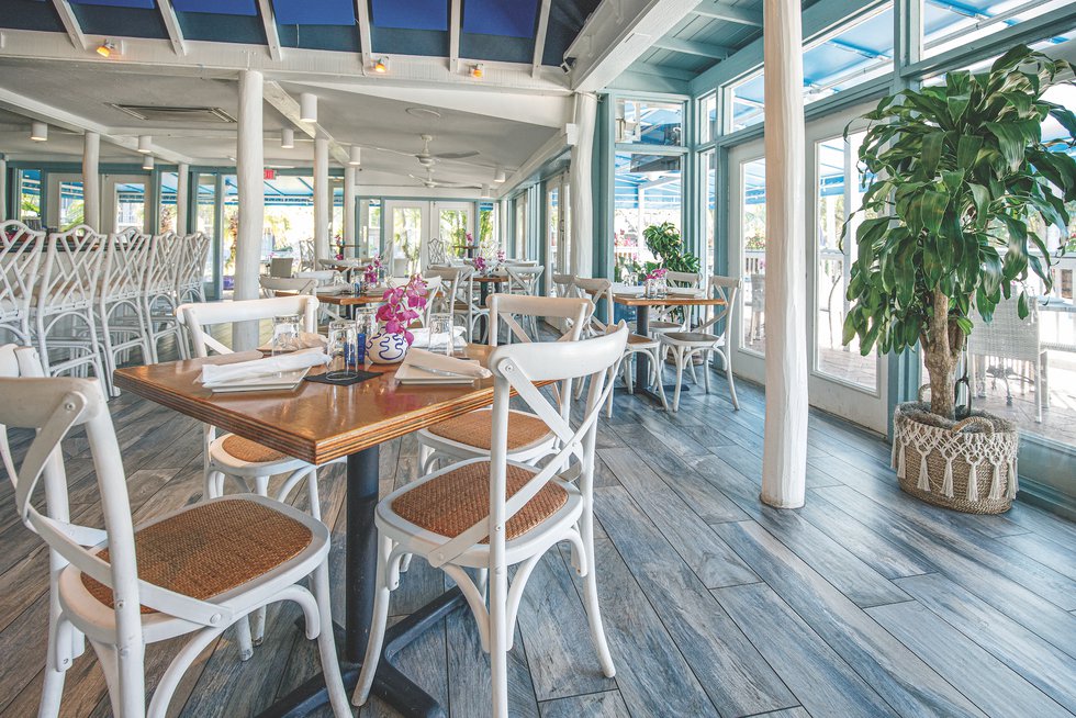 Dining Room of Hogfish Harrys