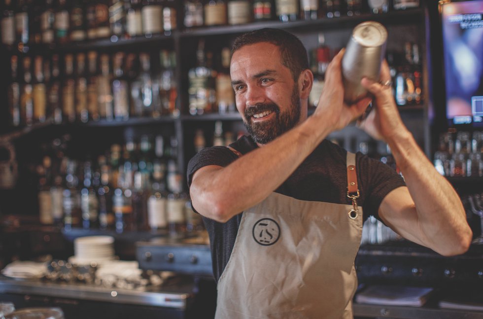 Seventh South bartender Barry Larkin Photo Brian Tietz