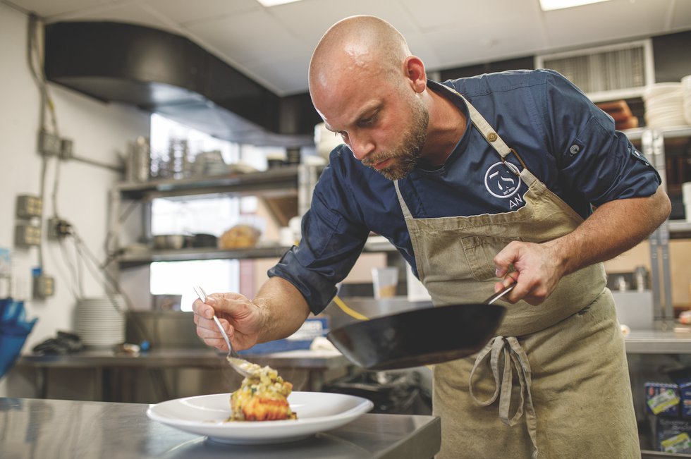 Seventh South chef Adam Nardis Photo Brian Tietz