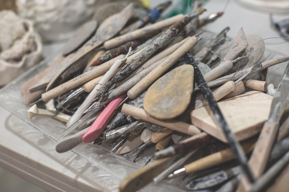 Clay Making Hand Tools Photo Erik Kellar