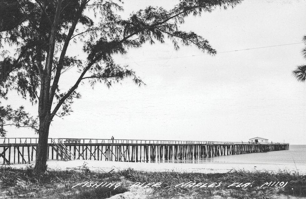 Courtesy Naples Historical Society Naples Pier