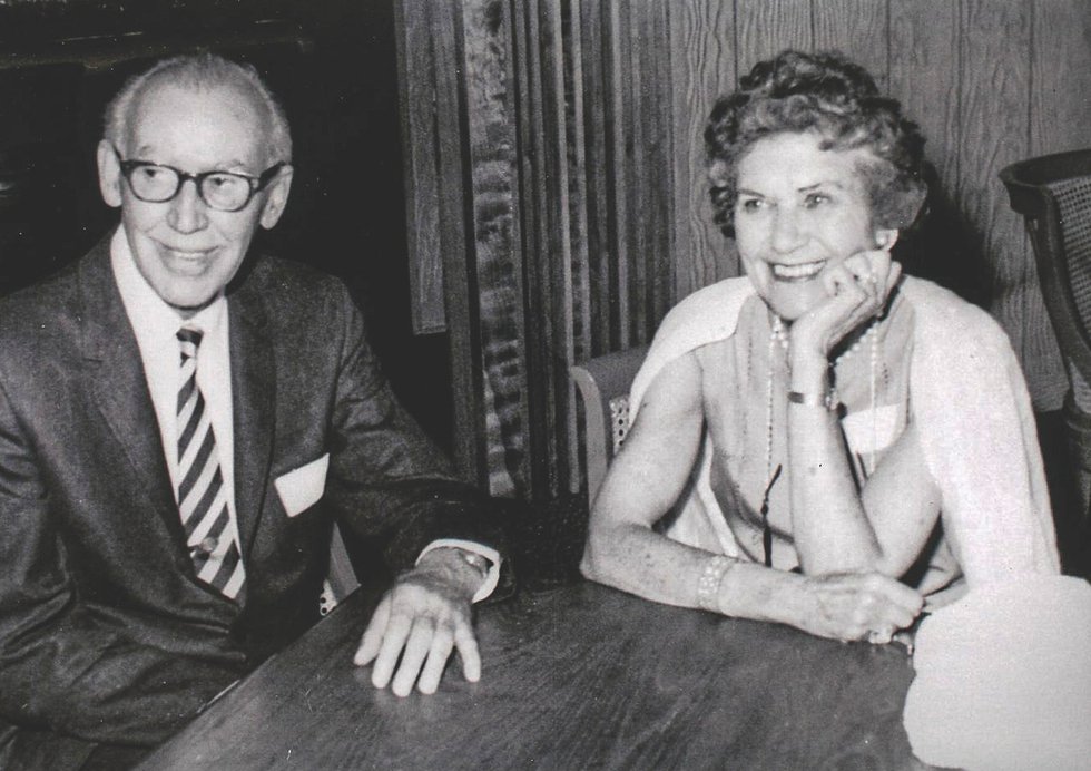 local philanthropists Lester and Dellora Norris Courtesy Naples Historical Society