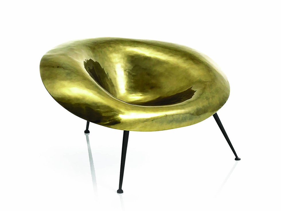 NIDO CHAIR Gold copy