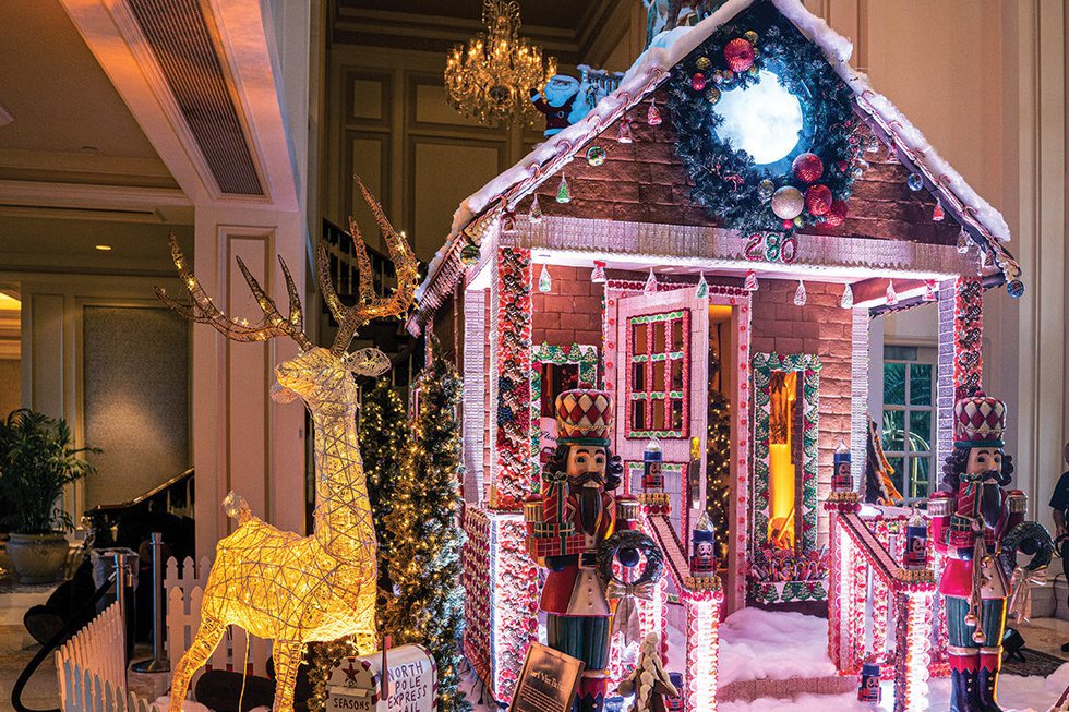 The Ritz Carlton, Naples annual gingerbread house