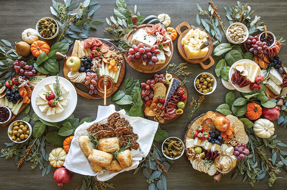 Charcuterie spread