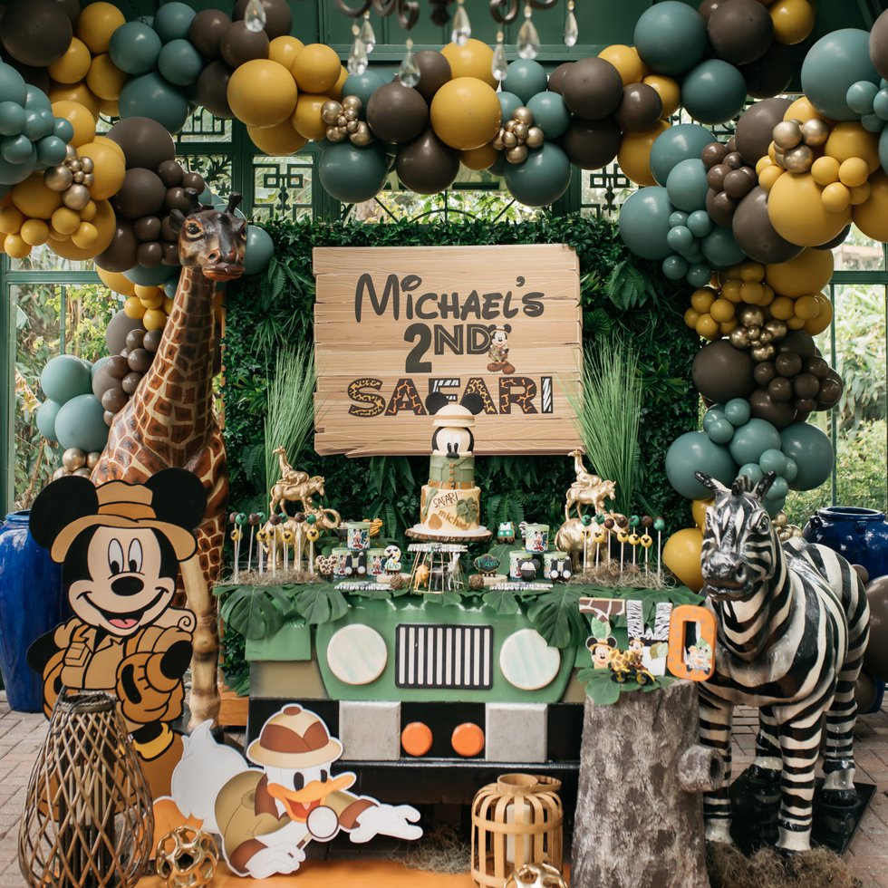 Safari Birthday Theme