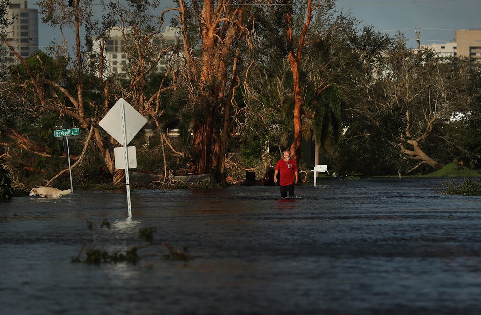 Powerful Hurricane Irma Slams Into Florida