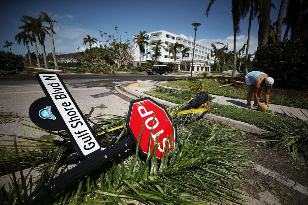 Powerful Hurricane Irma Slams Into Florida