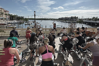 Outdoor Cycling Class