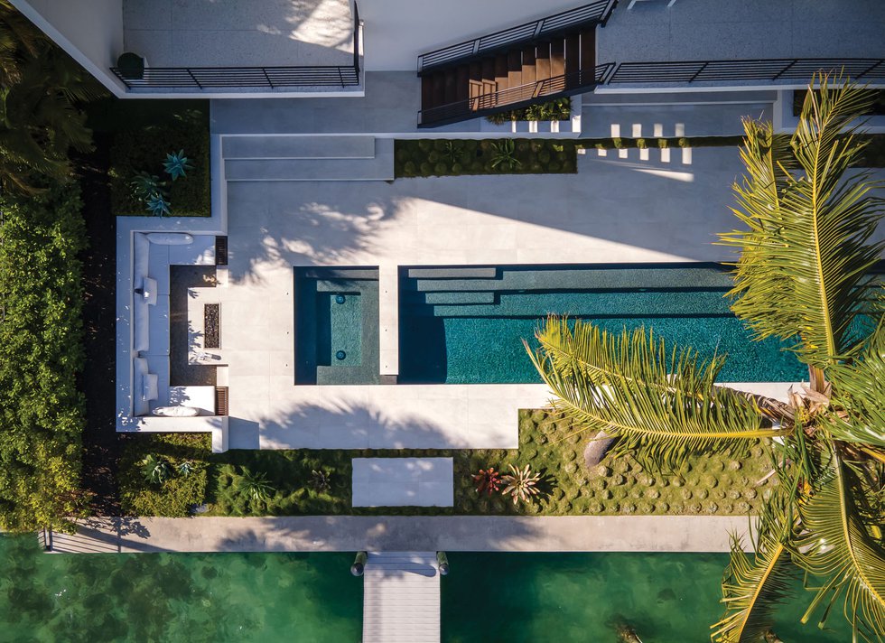 Luxury Pool (Aerial View)