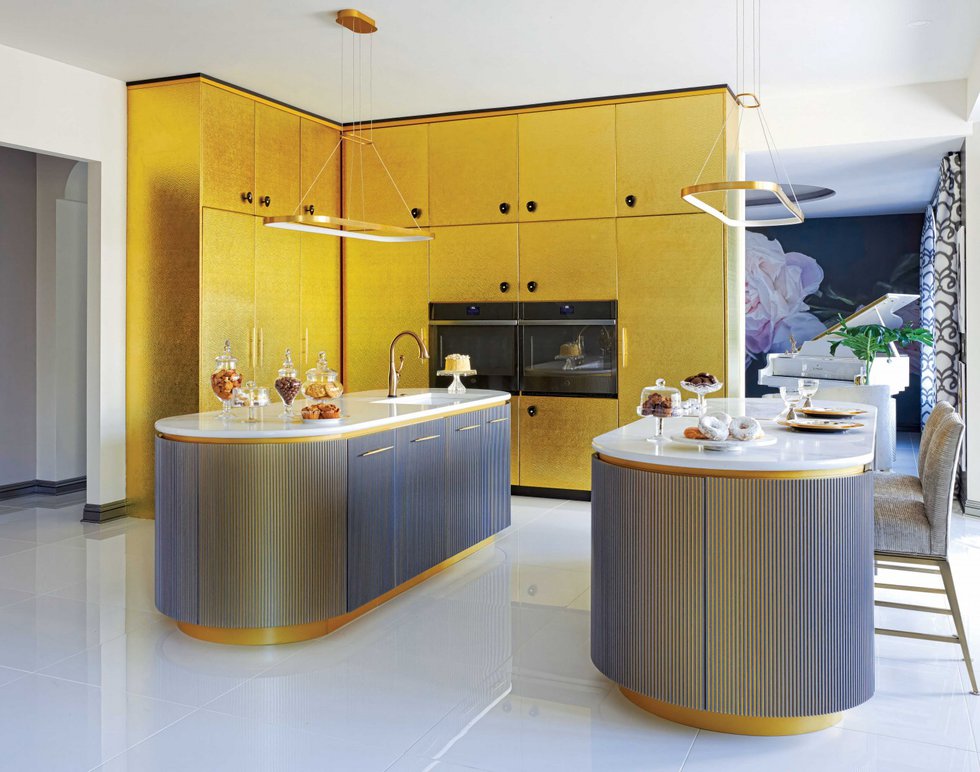 Modern Kitchen with Gold Cabinetry.jpeg