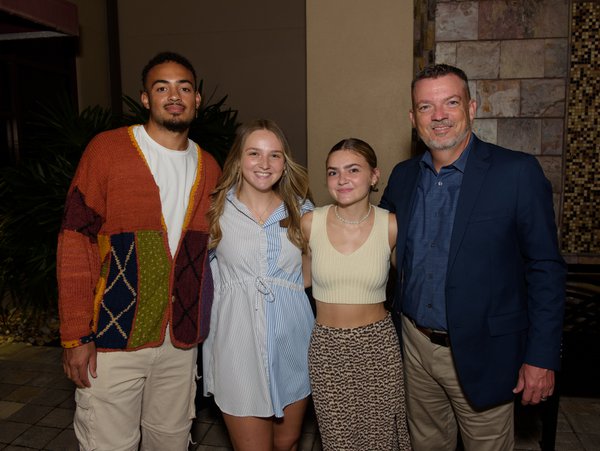 Xavier Williams, Avery Curry-Williams, Addy and Bill Curry.jpg