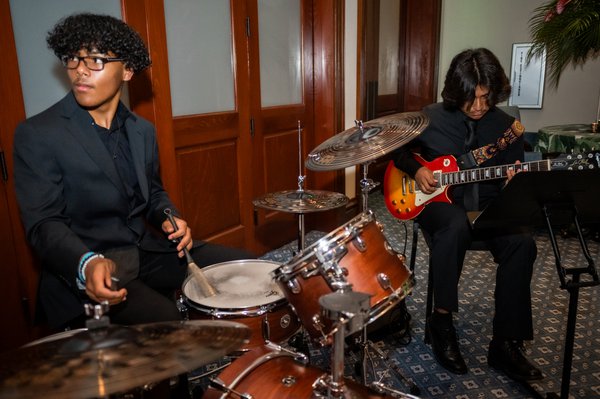 Band performing at Zoo Gala patron party.jpg