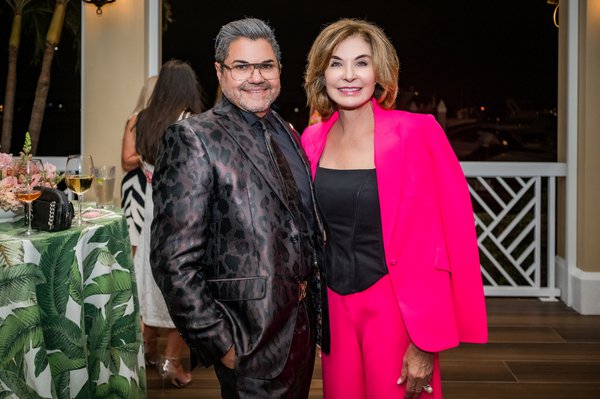 Man and woman posing at Zoo Gala patron party.jpg