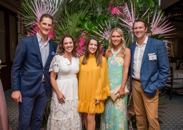 Five people posing together at Zoo Gala patron party.jpg