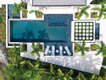 aerial view of outdoor pool space john kukk design