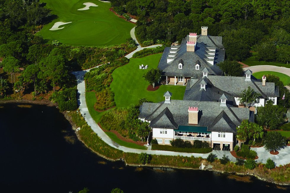 CLUBHOUSE AERIAL