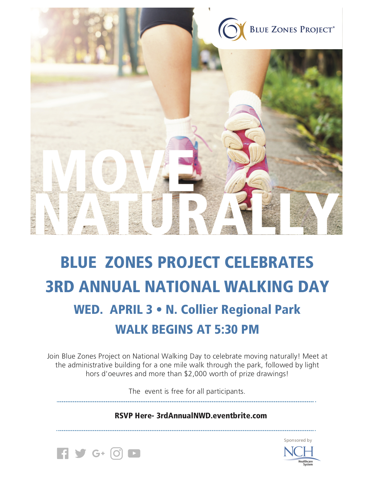 3rd Annual National Walking Day Gulfshore Life